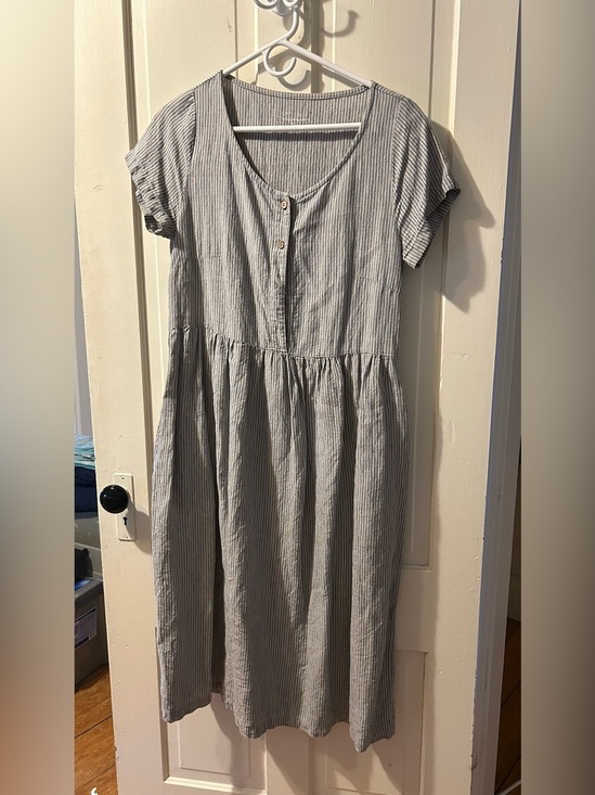 Simplygrey Dresses & Skirts - Simply Grey linen dress 100%Linen